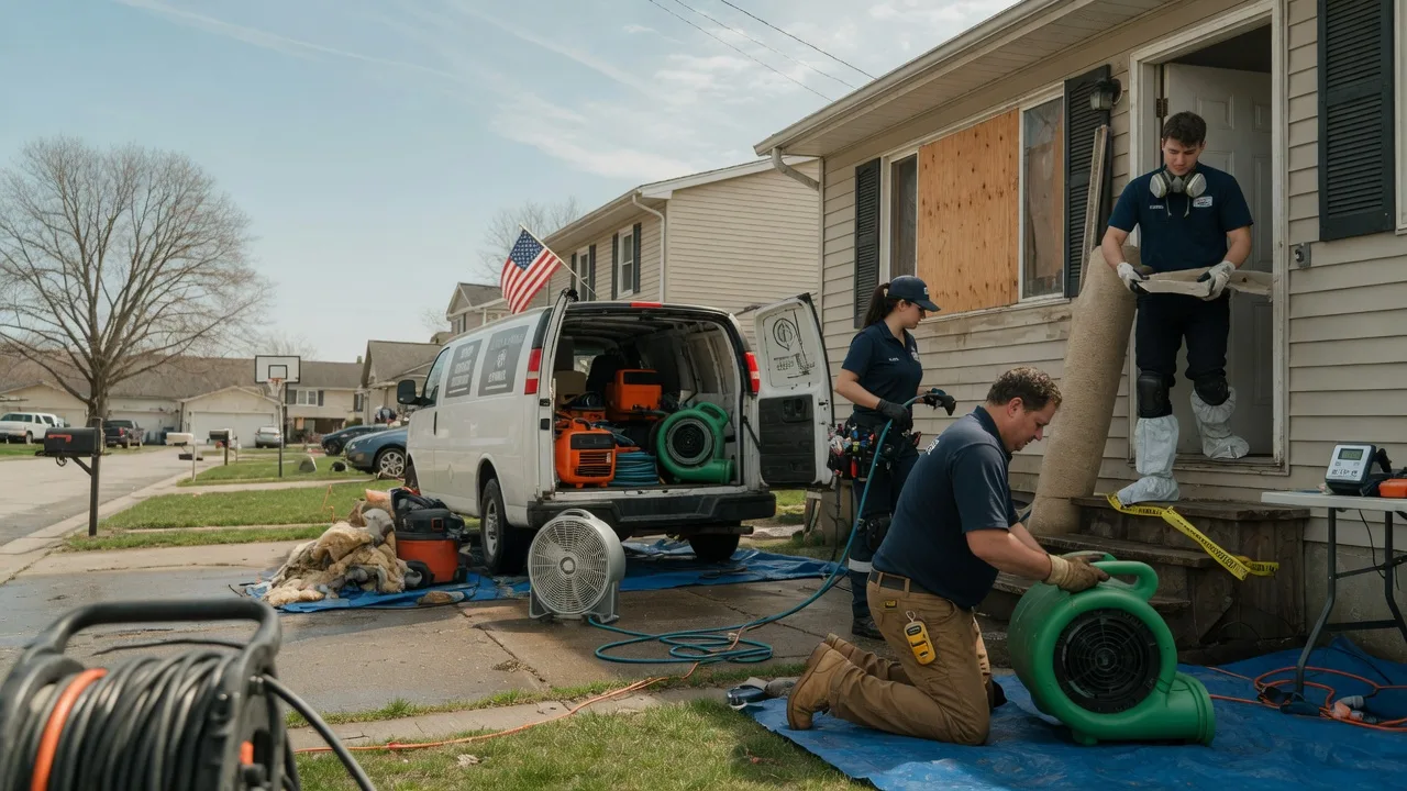 Water Damage Restoration in Opal, WY near me